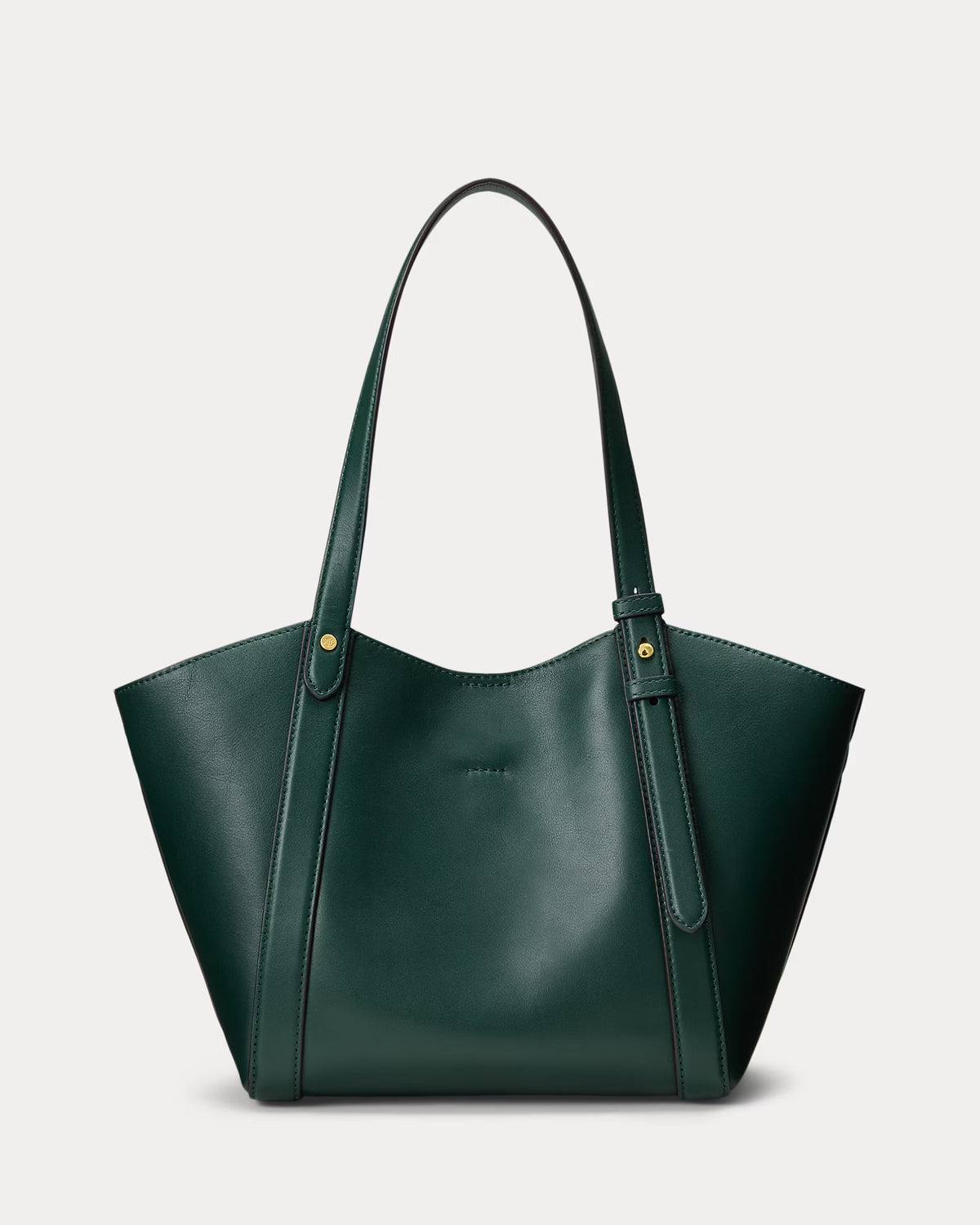 Lauren Ralph Lauren Small Tasha Nappa Leather Tote Bag