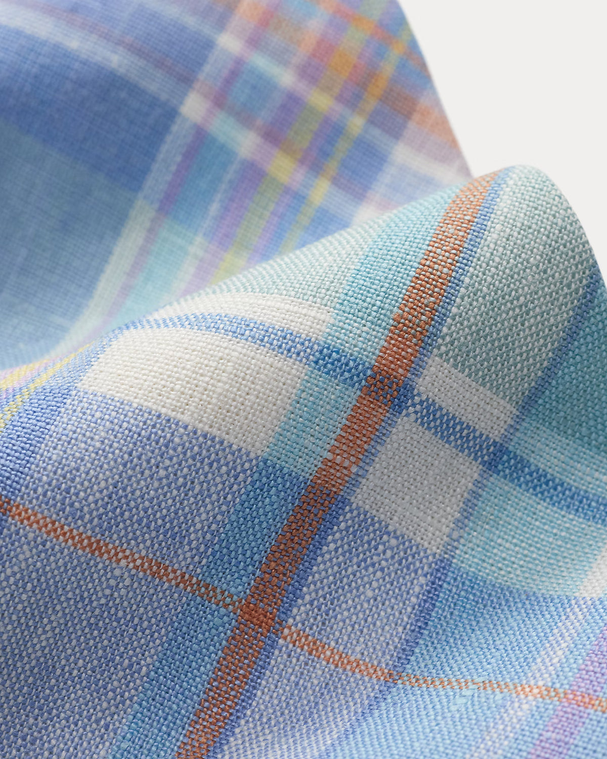 Polo Ralph Lauren Vintage-Inspired Plaid Linen Tie