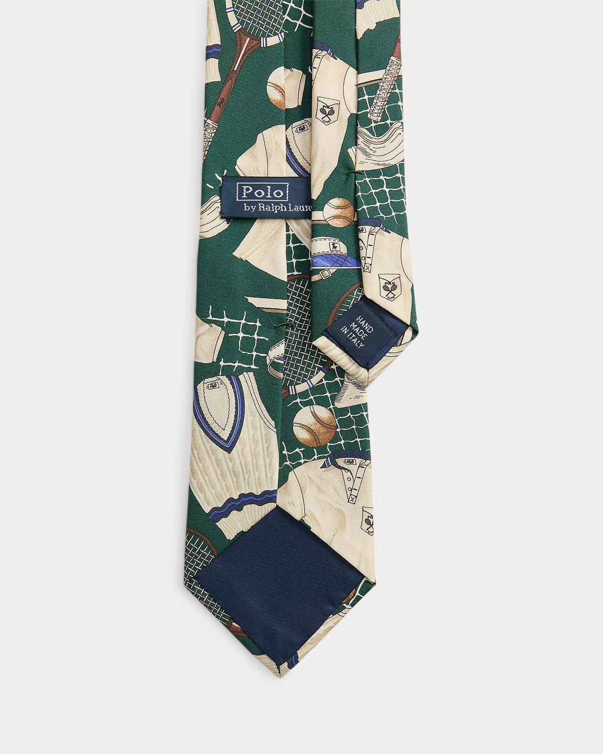 Polo Ralph Lauren Tennis-Print Silk Tie