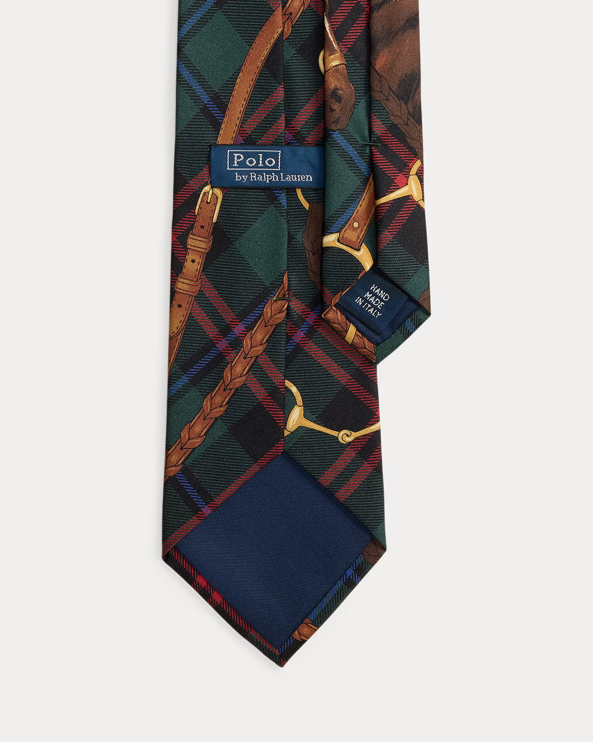 Polo Ralph Lauren Graduate Equestrian-Plaid Silk Tie