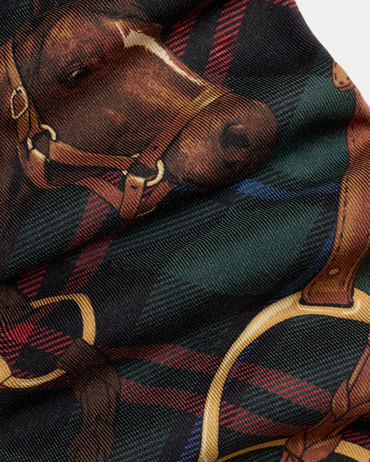 Polo Ralph Lauren Graduate Equestrian-Plaid Silk Tie