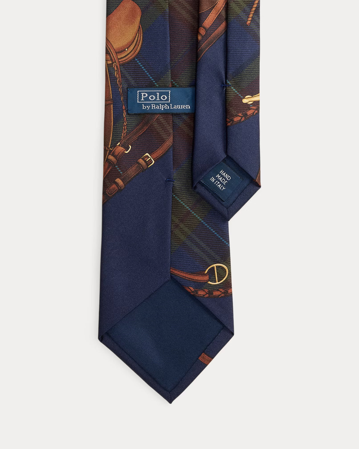 Polo Ralph Lauren Graduate Equestrian-Plaid Silk Tie
