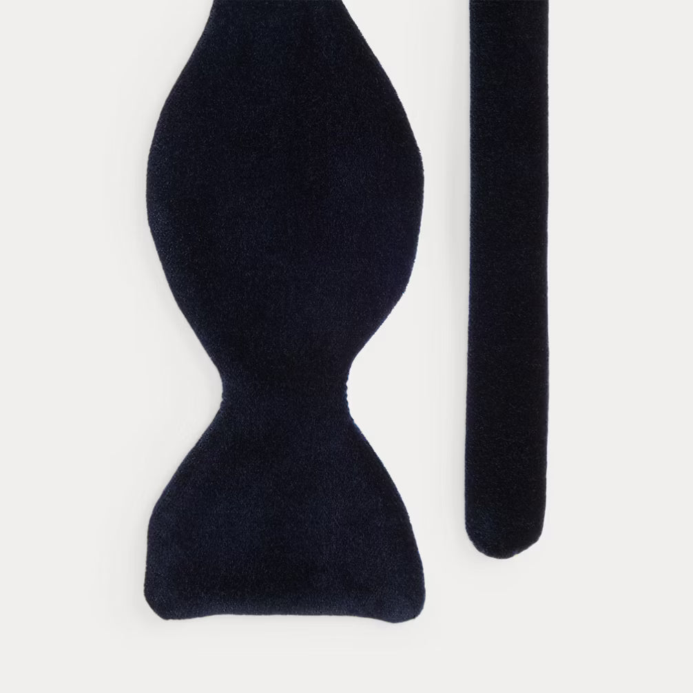 Ralph Lauren Purple Label Velvet & Peau de Soie Bow Tie