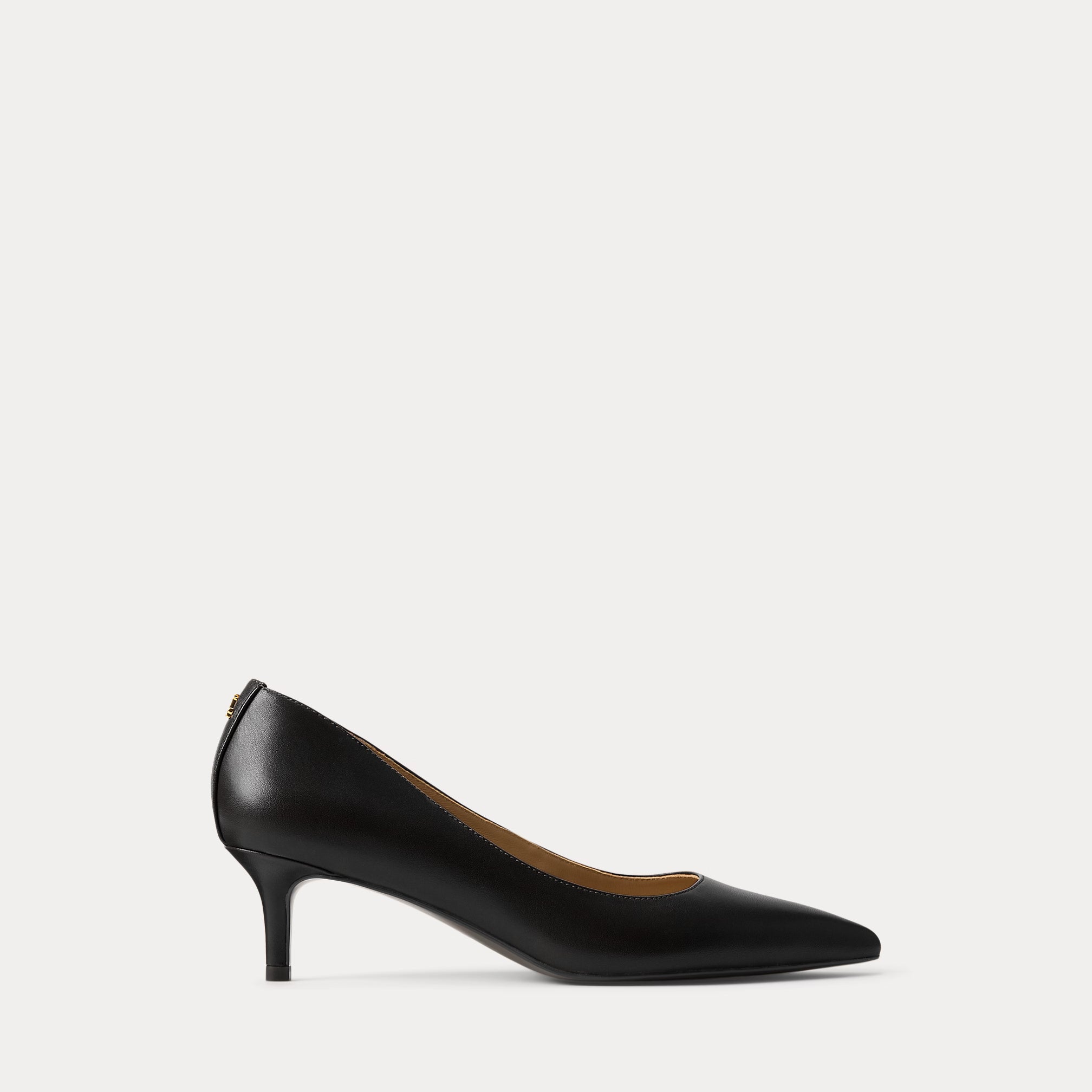 Lauren Ralph Lauren Adrienne Leather Pump – Black