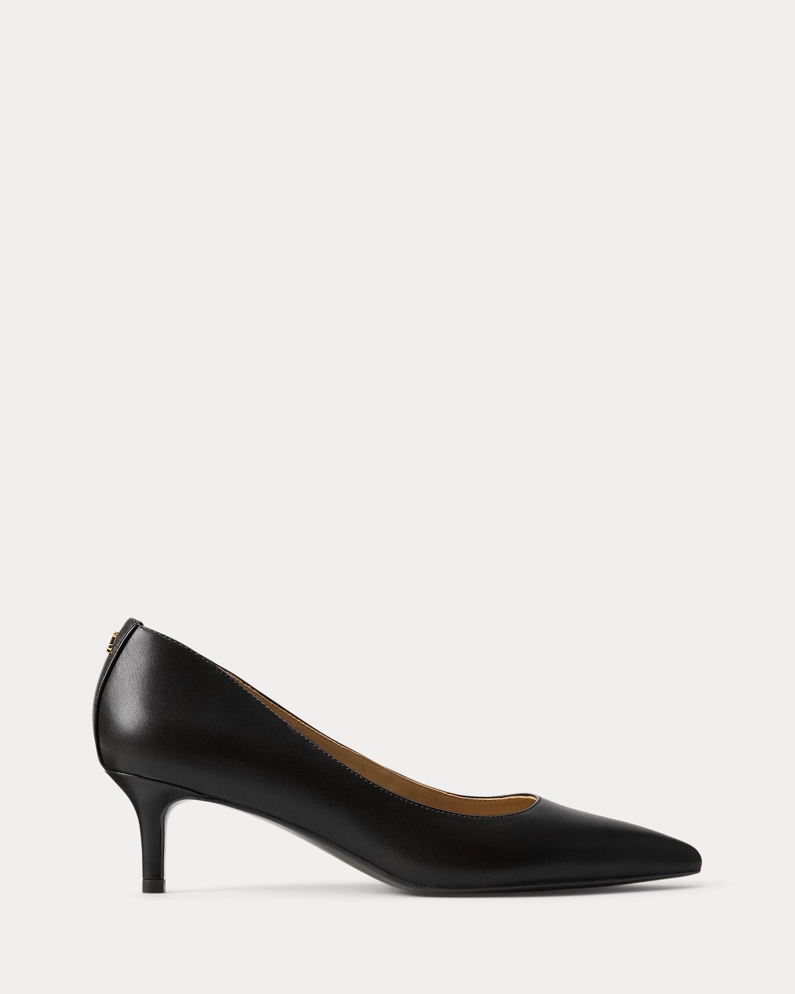 Lauren Ralph Lauren Adrienne Leather Pump – Black