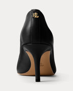 Lauren Lanette Leather Pump – Black - LuxxeCoast