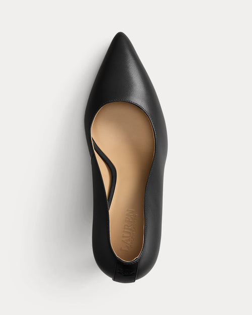 Lauren Ralph Lauren Lindella II Leather Pump – Black