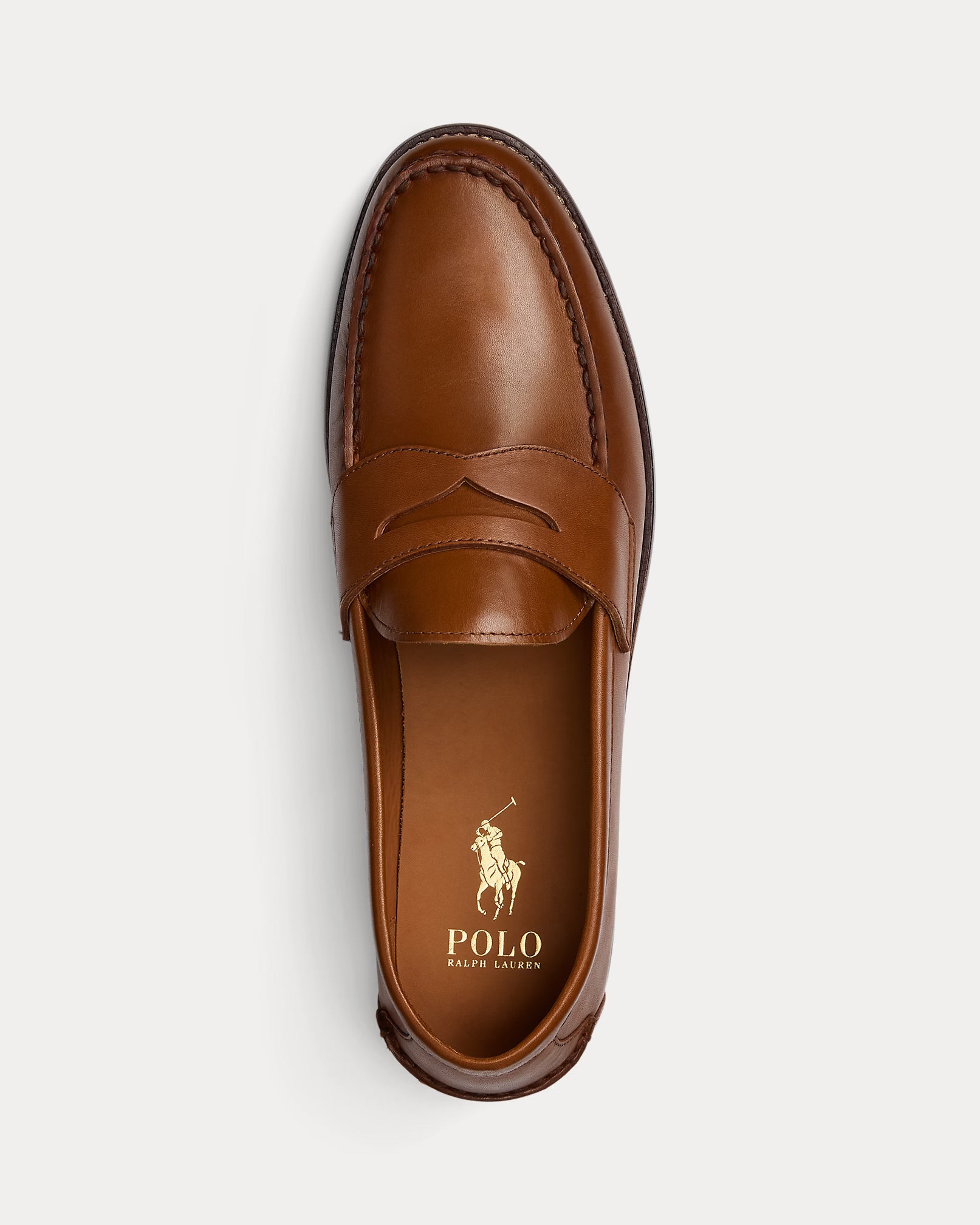 Polo Ralph Lauren Alston Leather Penny Loafer – Tan - LuxxeCoast