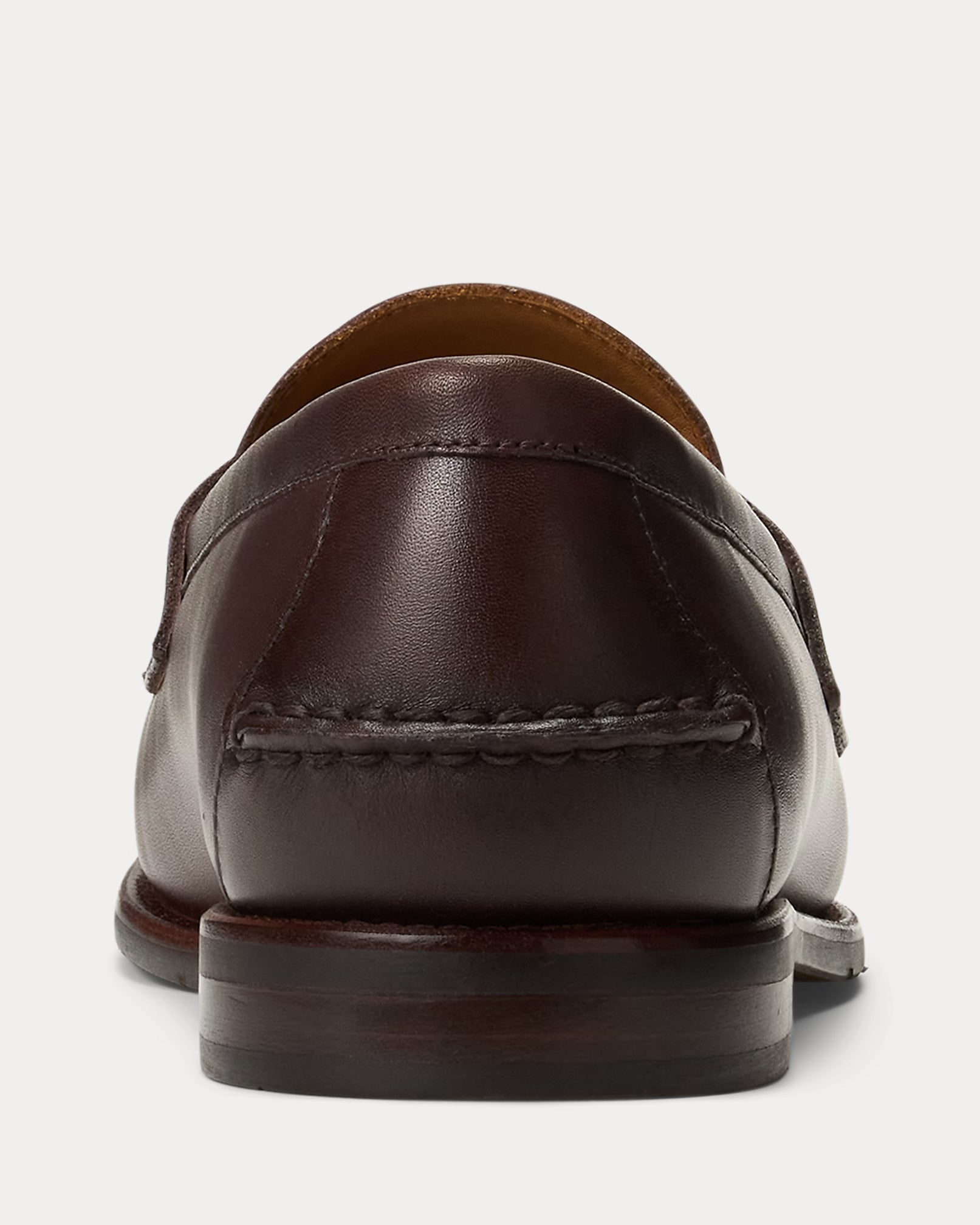 Polo Ralph Lauren Alston Leather Penny Loafer – Dark Brown - LuxxeCoast