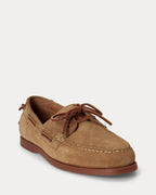 Ralph Lauren Merton Suede Boat Shoe – Desert Tan - LuxxeCoast