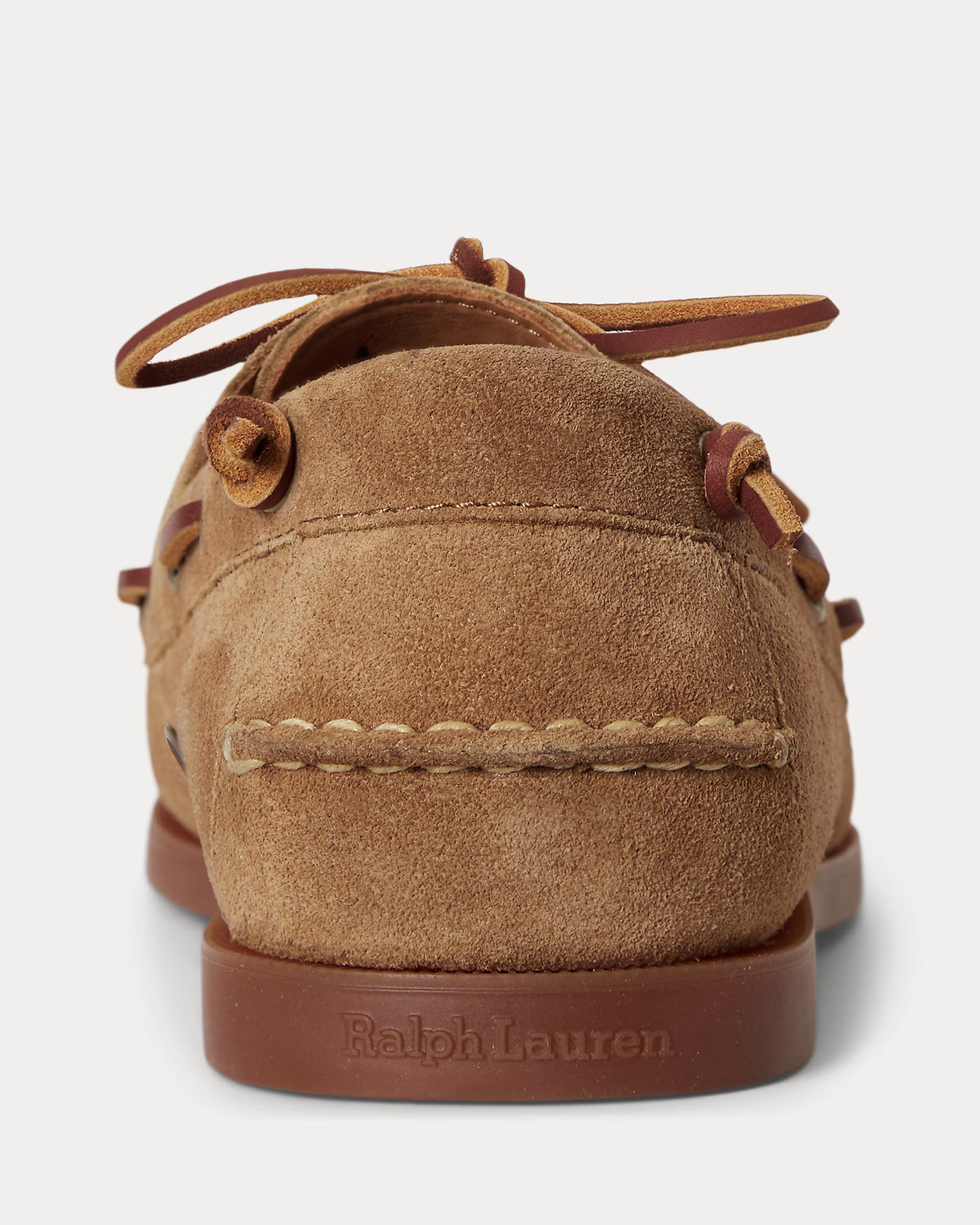 Ralph Lauren Merton Suede Boat Shoe – Desert Tan - LuxxeCoast