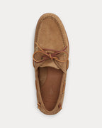 Ralph Lauren Merton Suede Boat Shoe – Desert Tan - LuxxeCoast