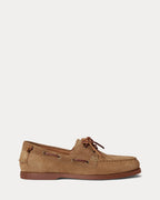 Ralph Lauren Merton Suede Boat Shoe – Desert Tan - LuxxeCoast