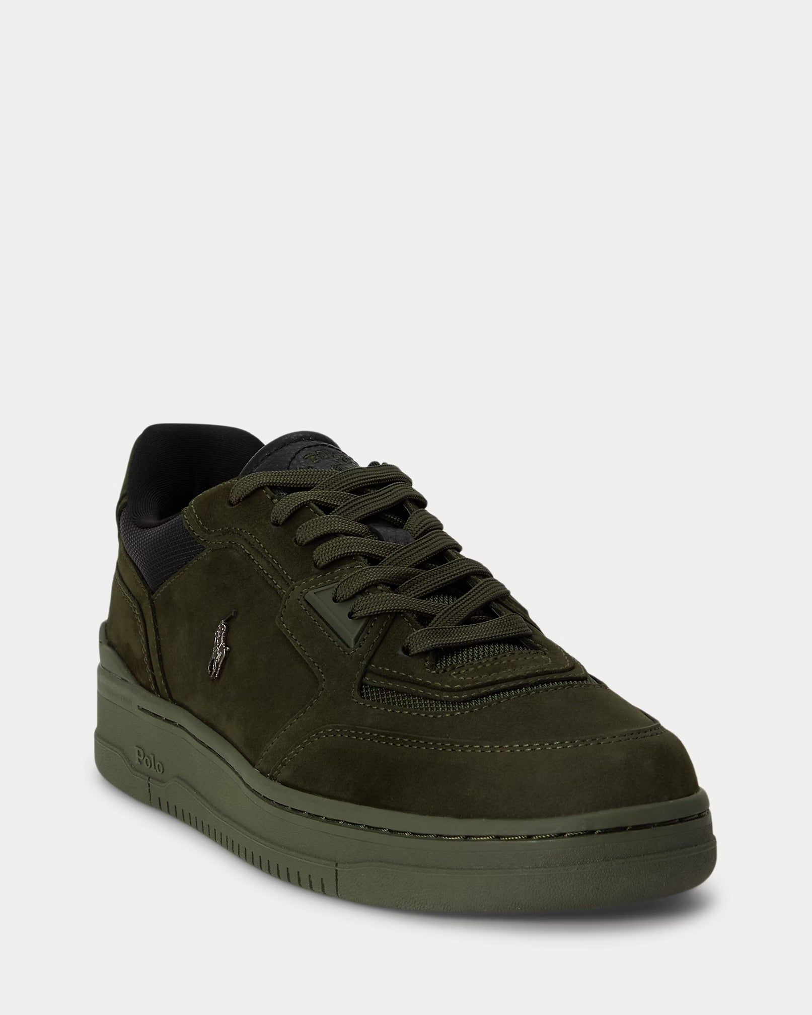 Polo Ralph Lauren Open Masters Nubuck-Panelled Trainer
