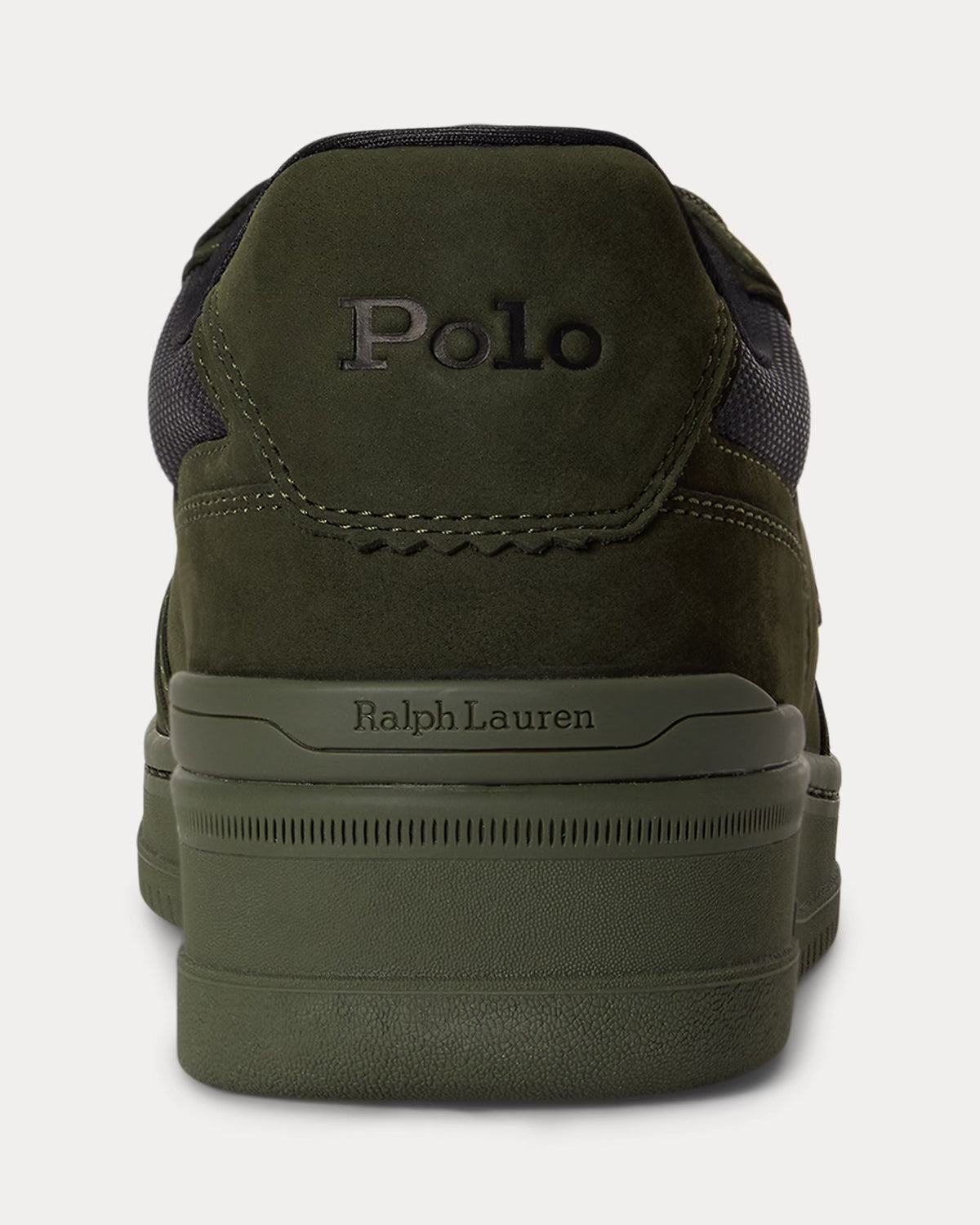 Polo Ralph Lauren Open Masters Nubuck-Panelled Trainer