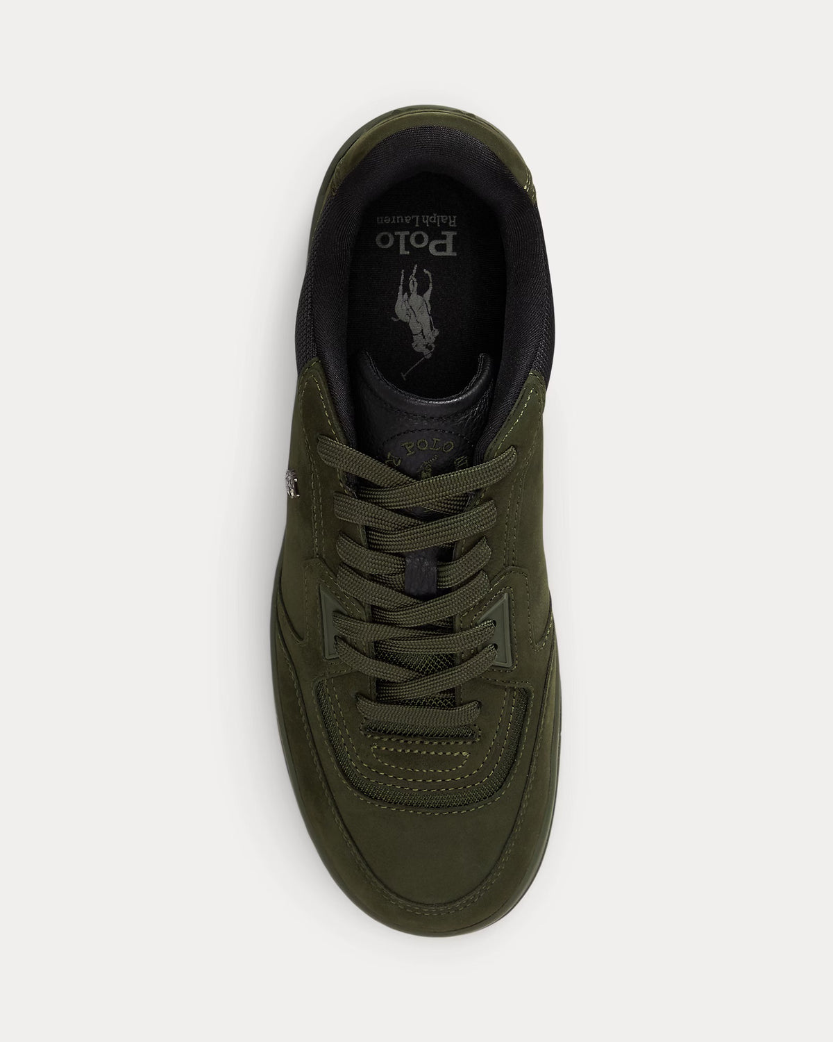Polo Ralph Lauren Open Masters Nubuck-Panelled Trainer