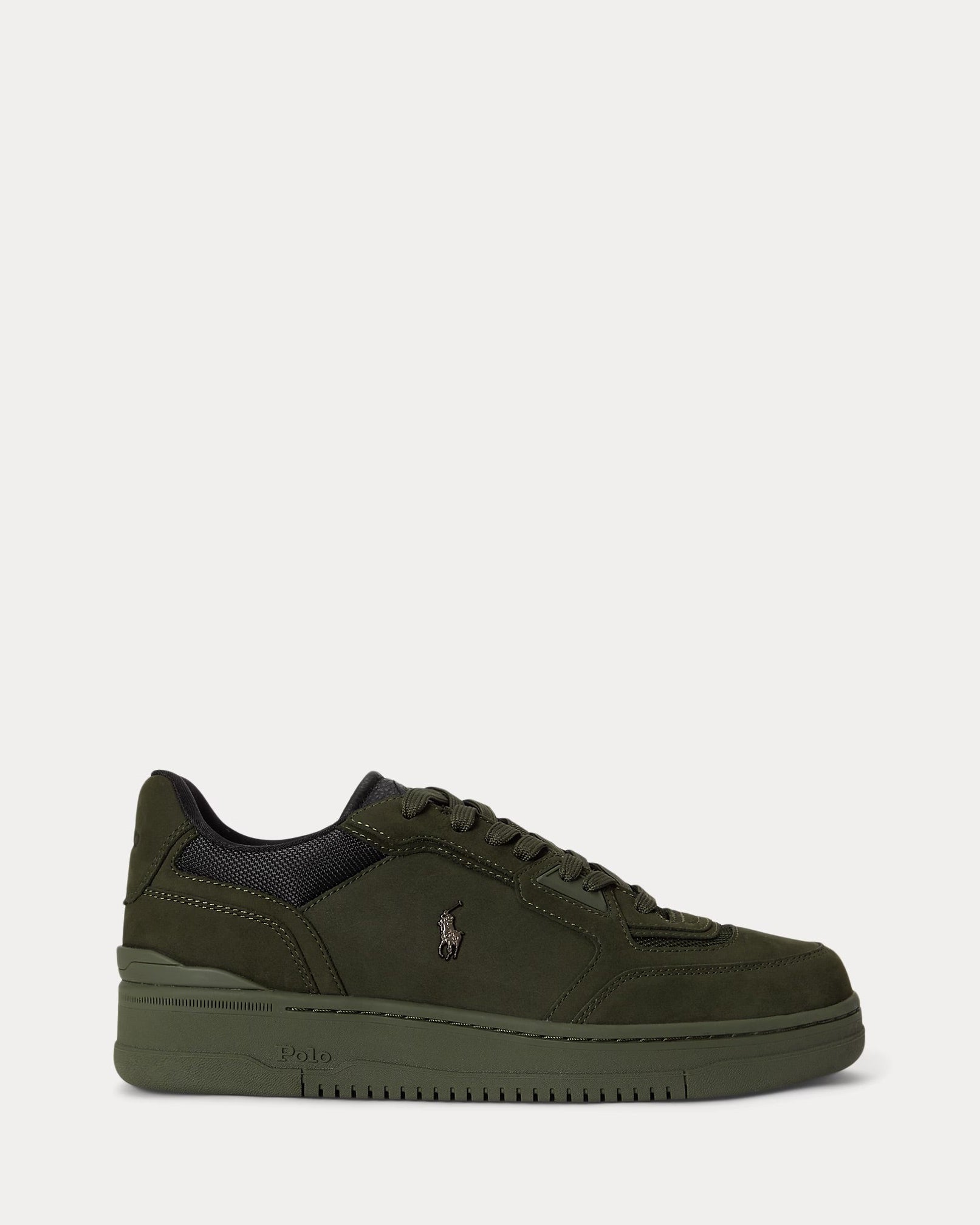 Polo Ralph Lauren Open Masters Nubuck-Panelled Trainer