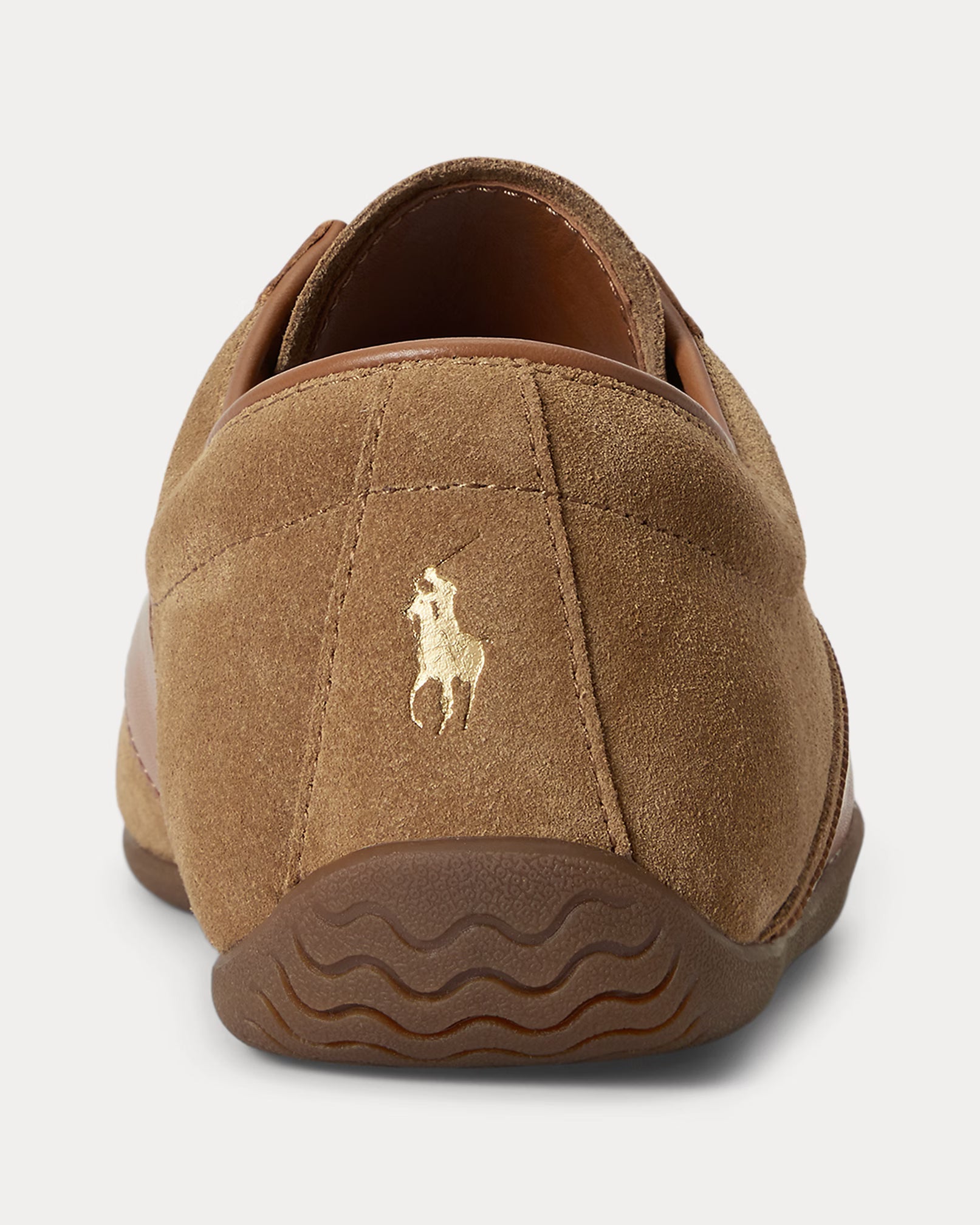 Polo Ralph Lauren RL Racer Vector Suede Trainer - Desert Tan