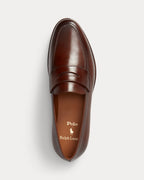 Polo Ralph Lauren Maestra Calfskin Penny Loafer – Dark Brown - LuxxeCoast