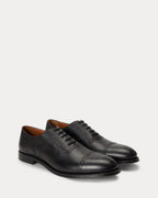 Polo Ralph Lauren Maestra Calfskin Cap-Toe Shoe - Black