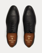 Polo Ralph Lauren Maestra Calfskin Cap-Toe Shoe - Black