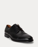 Polo Ralph Lauren Owen Leather Cap-Toe Shoe - Black