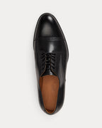 Polo Ralph Lauren Owen Leather Cap-Toe Shoe - Black