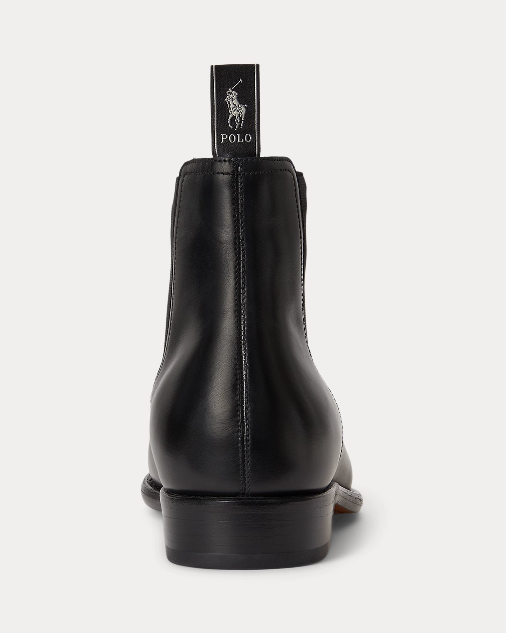 Polo Ralph Lauren Owen Leather Chelsea Boot – Black - LuxxeCoast