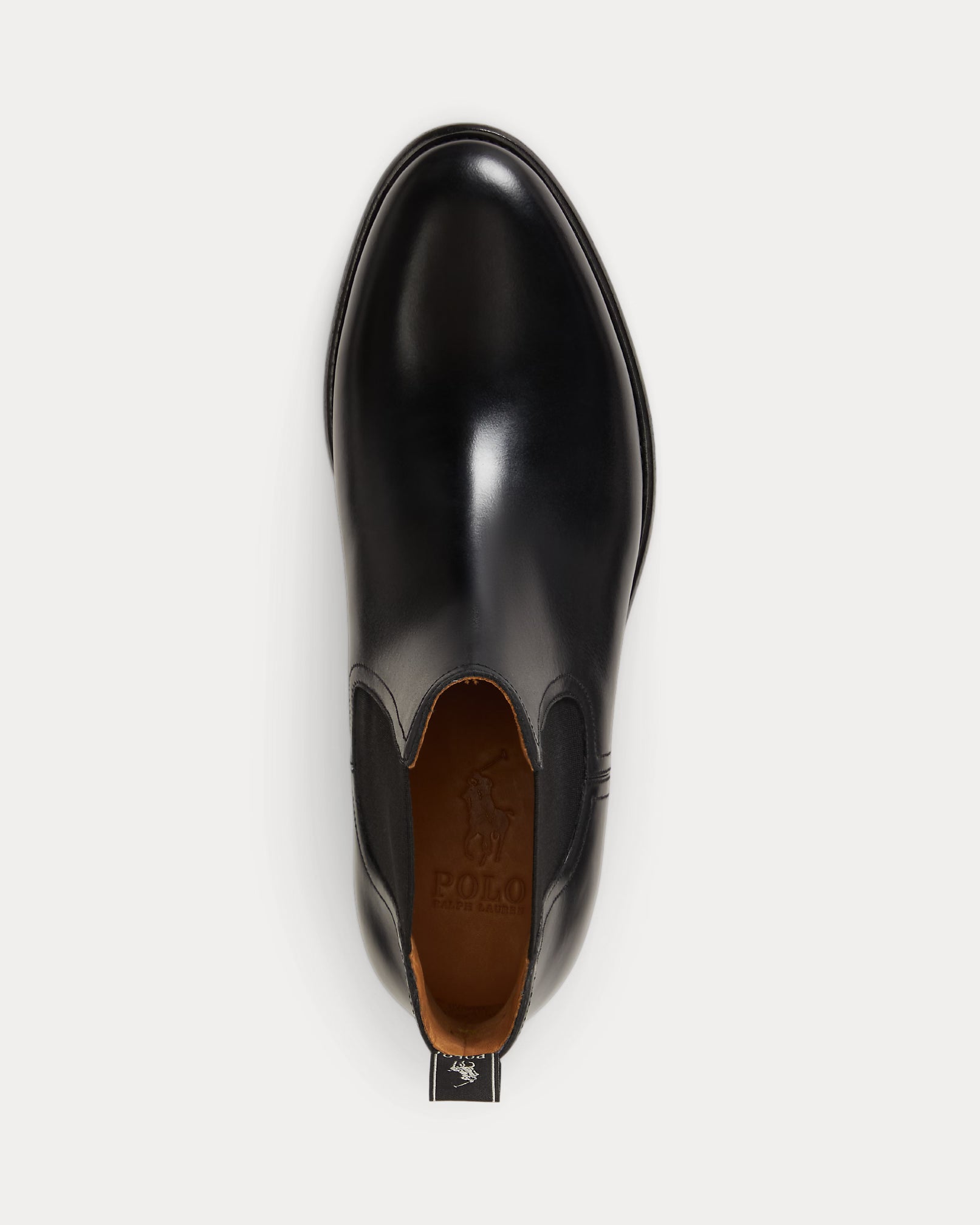 Polo Ralph Lauren Owen Leather Chelsea Boot – Black - LuxxeCoast