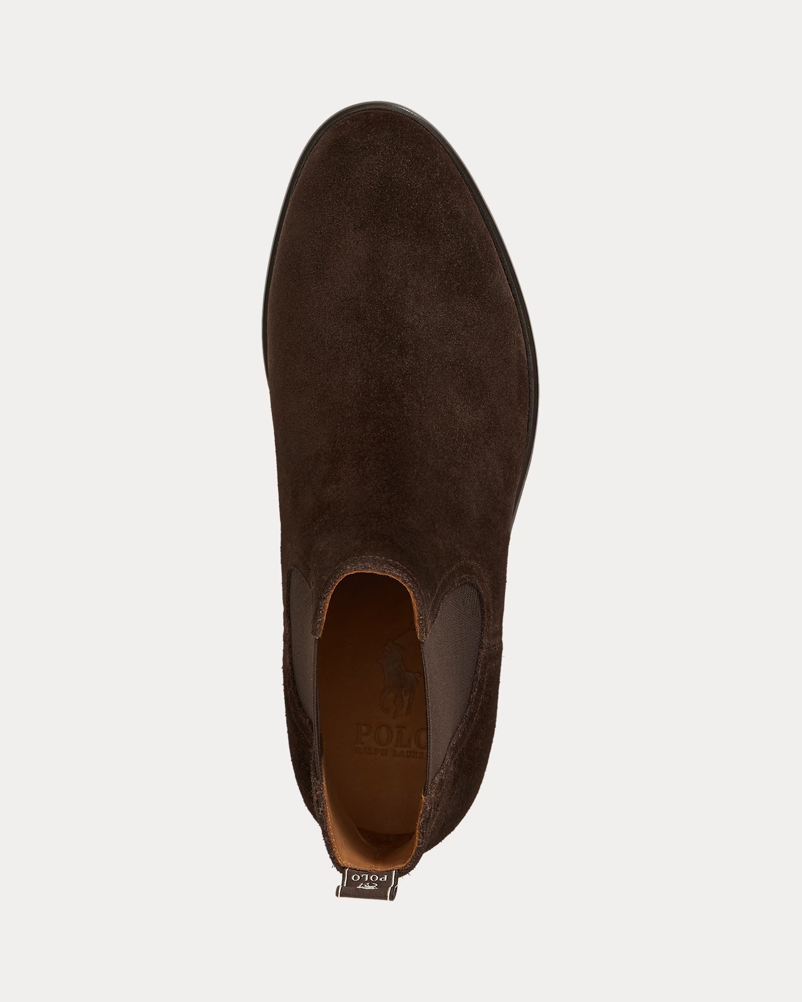 Polo Ralph Lauren Owen Suede Chelsea Boot - Dark Chocolate - LuxxeCoast