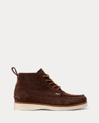 Polo Ralph Lauren Ranger Suede Workboot - Dark Brown - LuxxeCoast