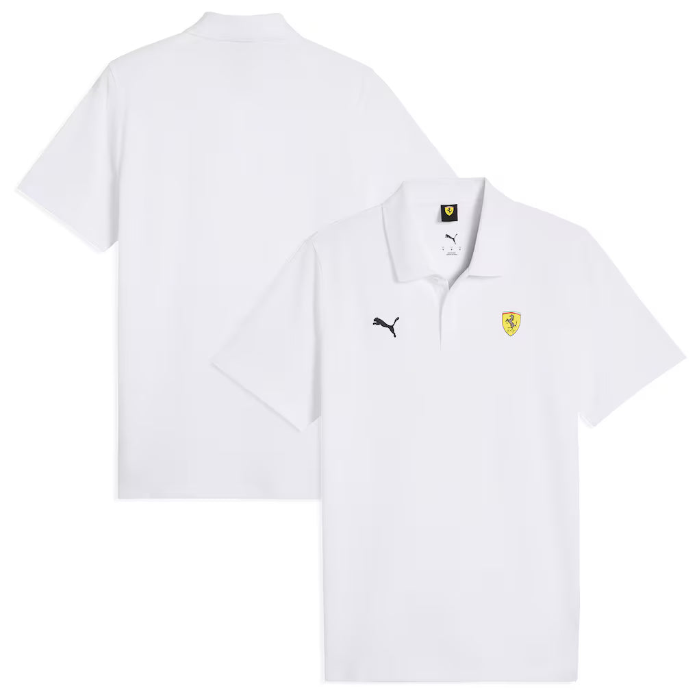 Scuderia Ferrari Puma Classic Polo - White