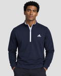 Adidas Quarter-Zip Golf Pullover - Navy