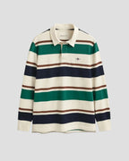 GANT Striped Heavy Rugger – Cream