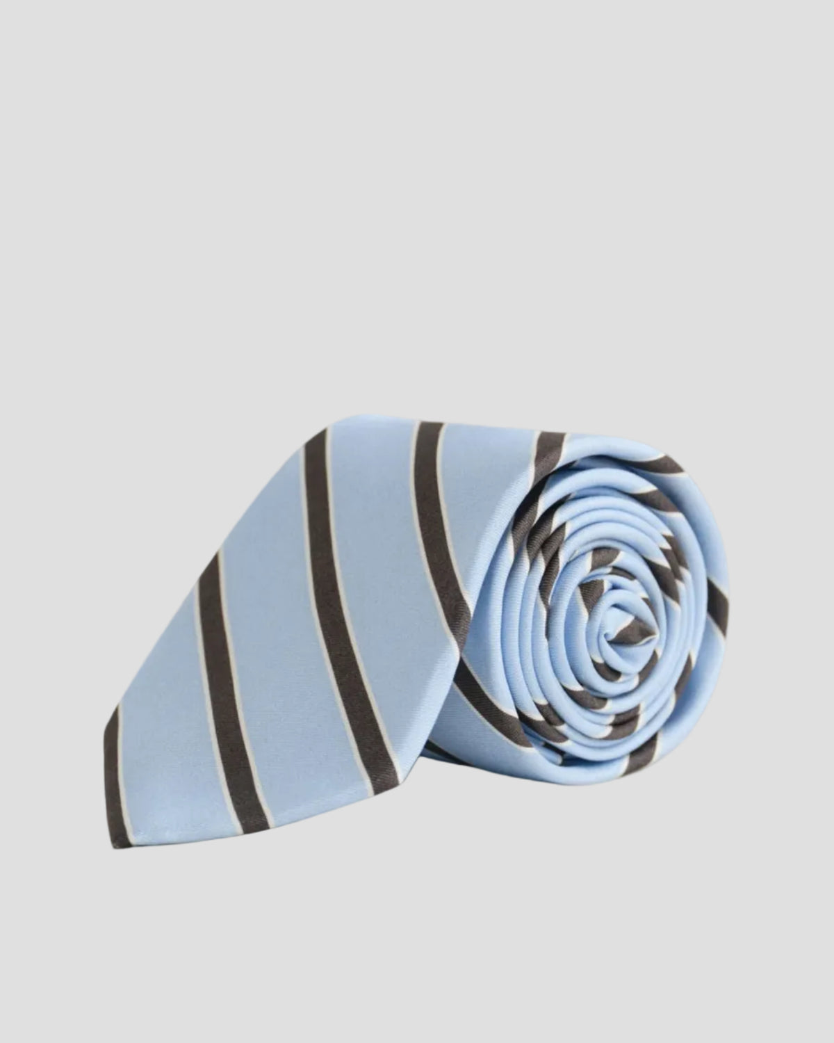 GANT Striped Tie - Fresh Blue
