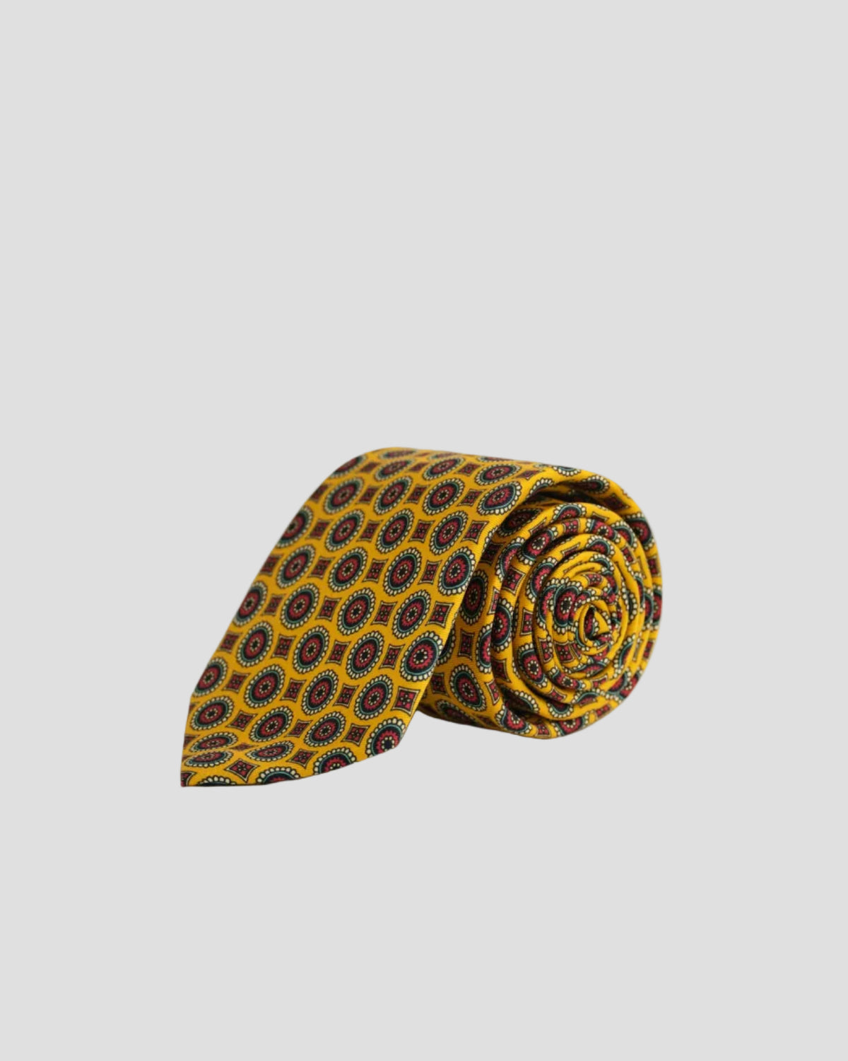 GANT Foulard Print Tie - Sunset Yellow