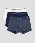 GANT 3-Pack Dot Print Trunks - Marine
