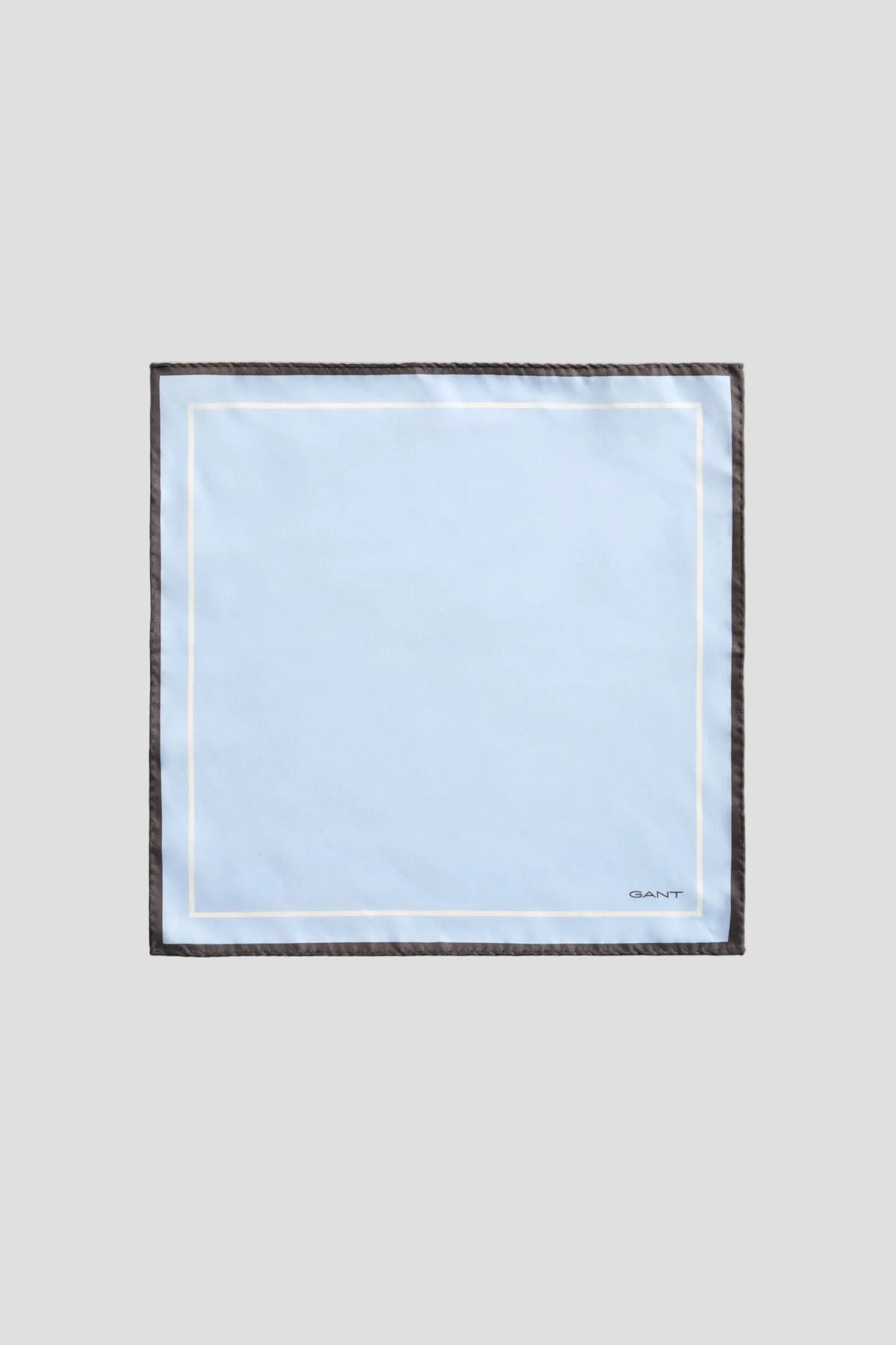 GANT Classic Printed Pocket Square - Fresh Blue