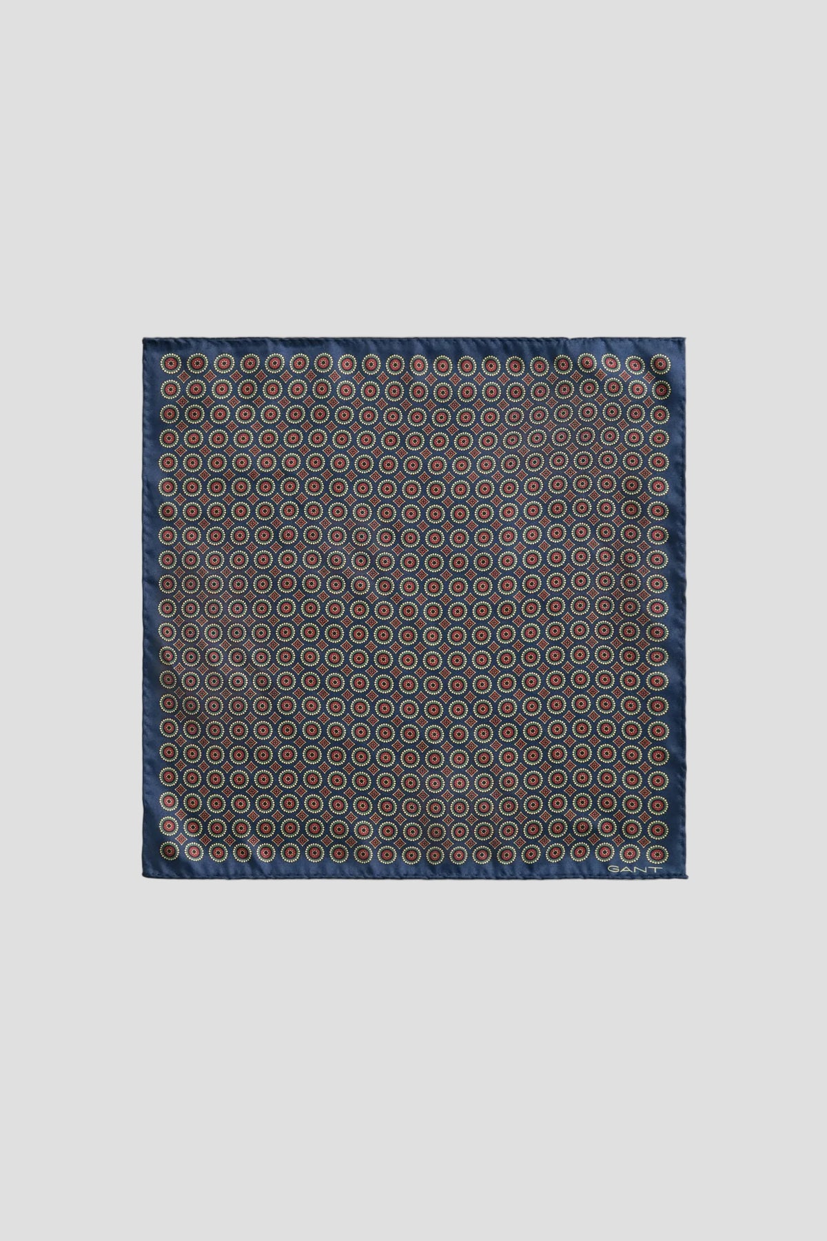 GANT Foulard Print Pocket Square - Classic Blue