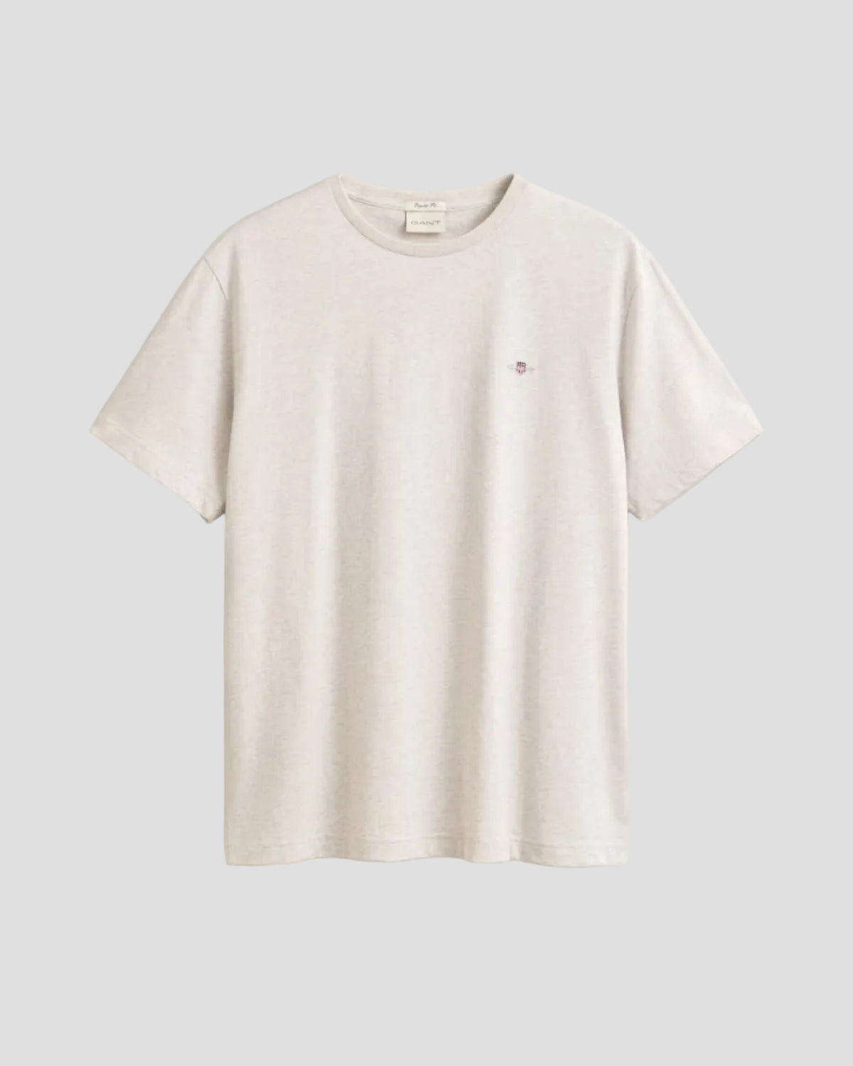GANT Regular Shield T-Shirt - Glacier Melange