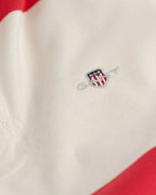 GANT Striped Rugger – Creamed White