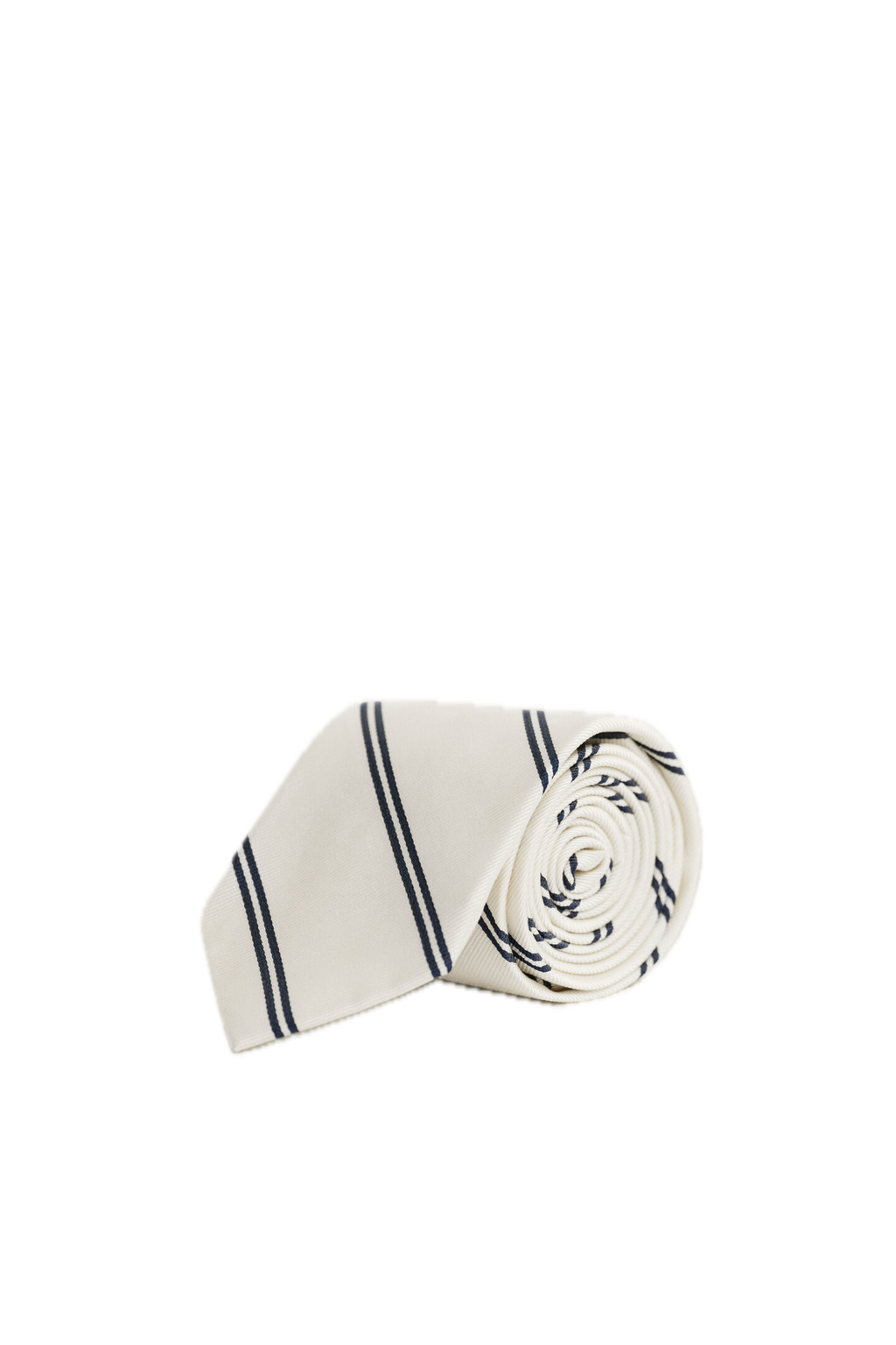 GANT Striped Tie - Cream
