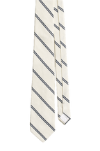 GANT Striped Tie - Cream