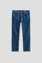 GANT Regular Fit Clean Wash Jeans - Mid Blue Vintage