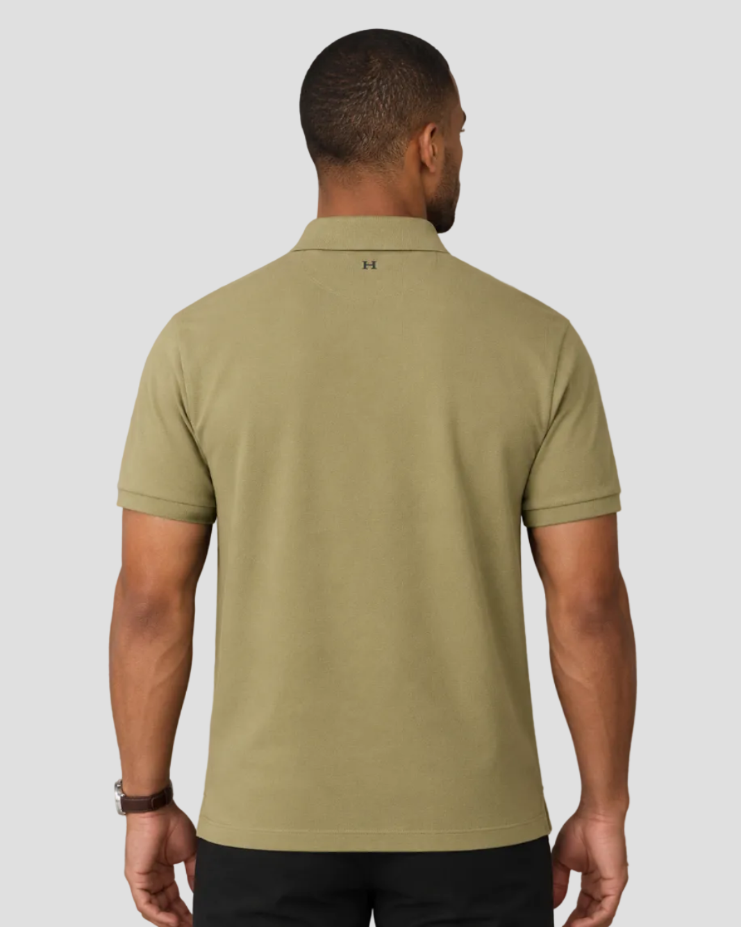 Hackett Heritage Classic Fit Short Sleeve Harry Polo - Vintage Green